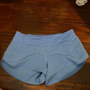 blue nile lululemon 2.5 length shorts